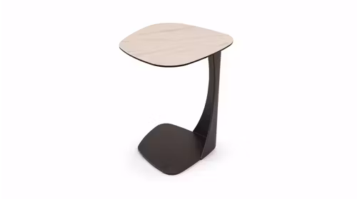 Masuta de cafea Gregory Ceramica Gold Silk Jade 49x49 cm