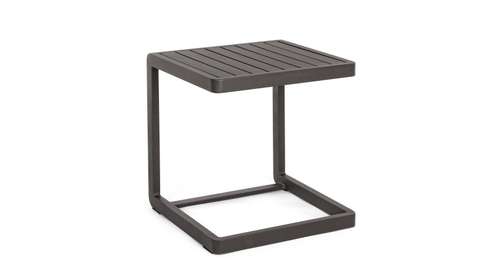Masuta de cafea outdoor Calum Antracite 40x40