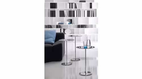 Masuta de cafea Gliss Steel 35x50