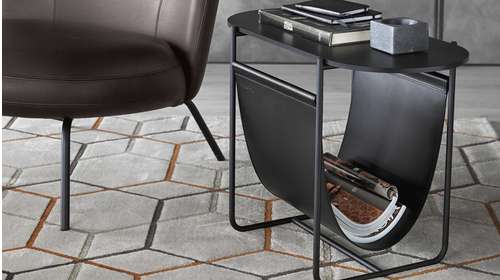 Masuta de cafea Magazine Black