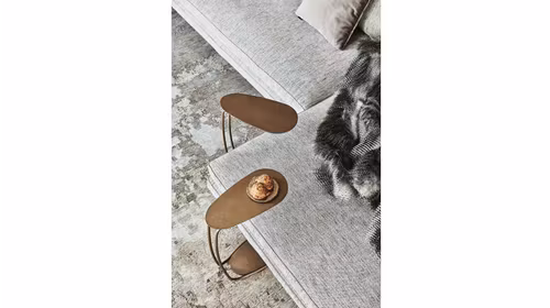 Masuta de cafea Yago Brushed Bronze