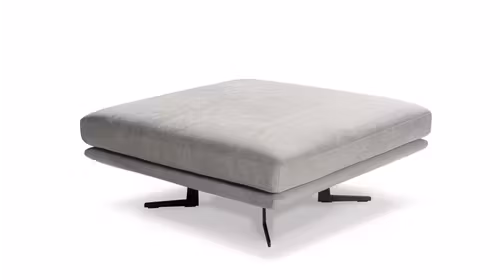 Pouf Chamonix Selma Grigio