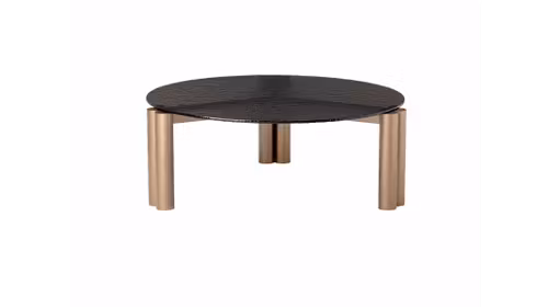  Masuta cafea Nera Wavy Brown/Lux Bronze 110x113.5