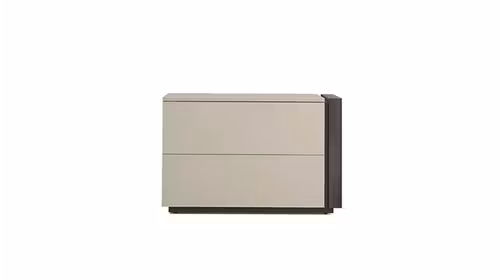 Noptiera Capitol dreapta Madreperla + Rovere Moka