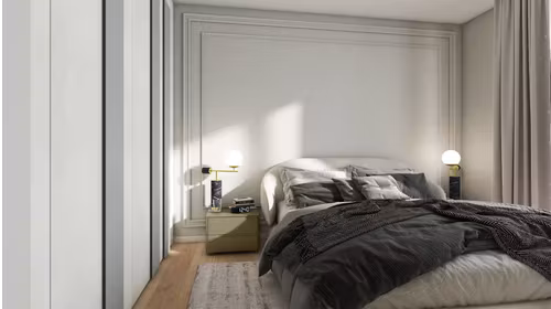 Noptiera Torino 2 sertare Platino Perlato