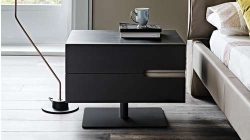Noptiera Ciro 52AL Graphite/Bianco, stanga