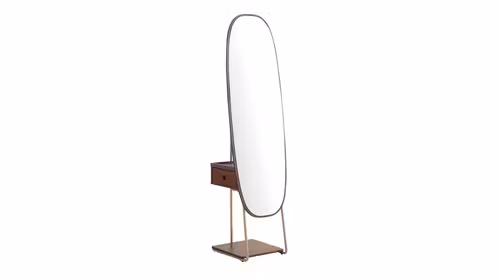 Oglinda Ralph Nuc Natural + Sampanie 50x47.5x180 cm