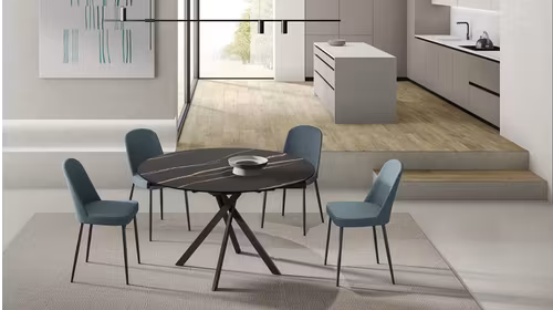 Masa extensibila Roll Ceramico Marmo Portoro Nero
