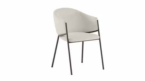 Scaun Medea Boucle Avorio