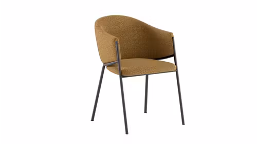 Scaun Medea Boucle Ocre