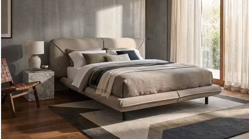 Pat Arrondi textil Benson Taupe 180x200