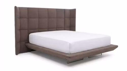 Pat cu baza iluminata Chiton 180x200 Turandot Grey