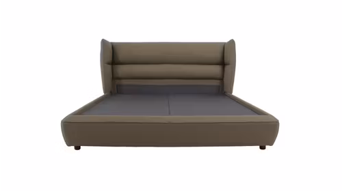 Pat cu lada electrica Merida 160x200 Piele Olive