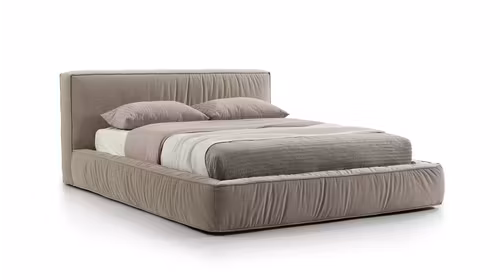 Pat Grace cu lada depozitare textil Meg Beige 160x200