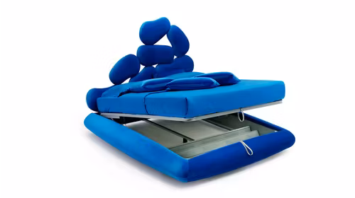 Pat Stones textil Lycra Velluto Electric Blue 180x200