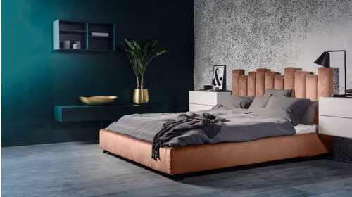 Pat Tiramisu textil Trapani Peach 140x200