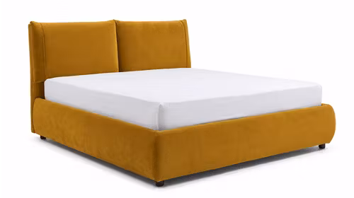Pat Vera Advance Mustard 180x200 + Extra husa Grey Elephant cadou