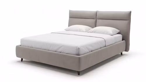 Pat Cefalu Antara Beige 160x200, cu somiera rabatabila si design elegant pentru dormitor.