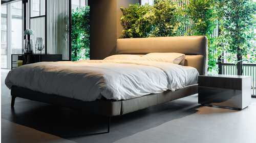 Pat Cut Piele Denver Grigio Scuro 180x200