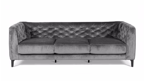 Canapea Liniara 3 locuri Maxi Piacere Brezza Dark Grey