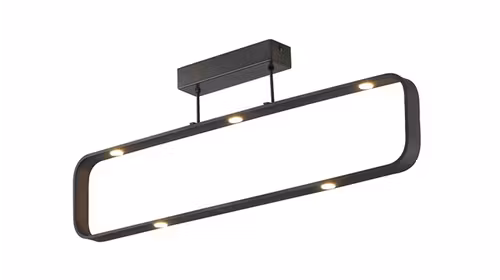 Plafoniera LED Moka Marrone