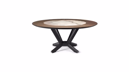 Masa rotunda Planer Ceramica Wood 180 cm