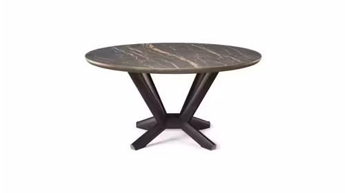 Masa rotunda Planer Ceramica Premium Matt Portoro 160 cm