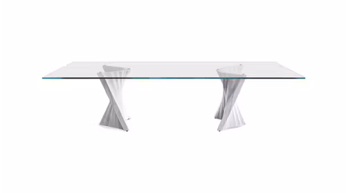 Masa Plisset Clear Glass 200 cm