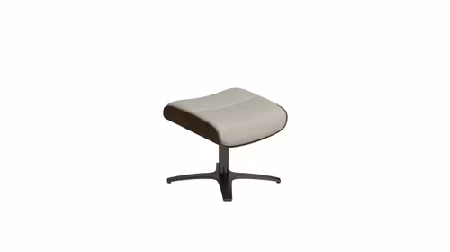 Pouf Galaxy Piele Niagara Gri