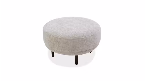 Pouf Graziosa textil Champagne