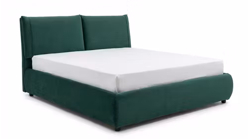 Pat Vera Advance Dark Green 180x200, produs expus, cu extra husa Grey oferita cadou.