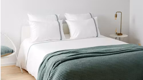 Lenjerie Ribbon 200x200 Satin Green