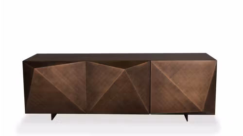 Bufet 3 usi Kayak Brushed Bronze