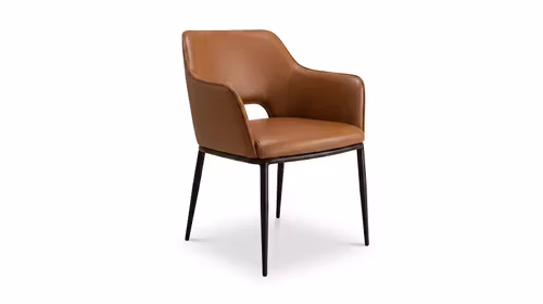 Scaun Atlanta piele Cognac
