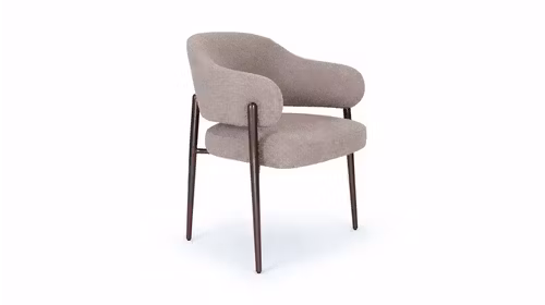 Scaun Belva textil Dansk Dust + Lux Bronze