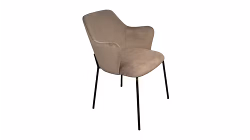 Scaun Cris textil Light Brown