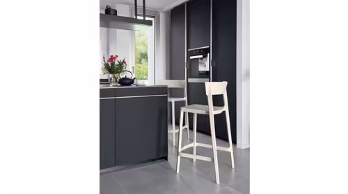 Scaun de bar Skin Matt Hemp