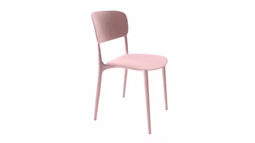 Scaun Liberty Matt Pale Pink