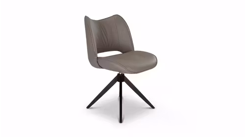 Scaun Memphis rotativ piele Grey