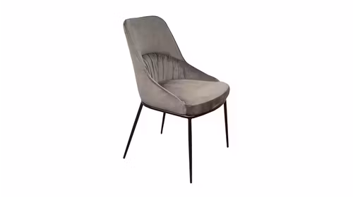 Scaun Mondo Velvet Gri inchis