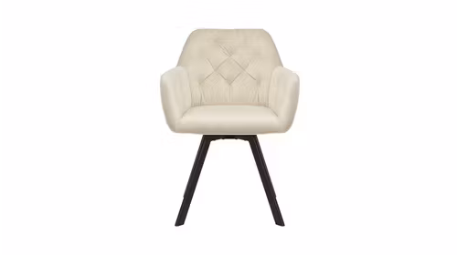Scaun rotativ Narvi catifea Beige