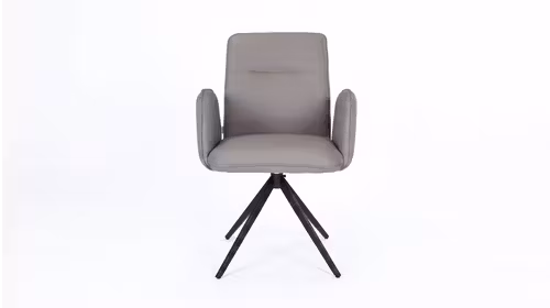 Scaun Nevada rotativ piele Grey