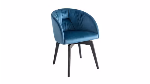 Scaun Rosie Soft Venice Ocean Blue