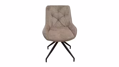 Scaun Rotativ Alea Velvet Bej