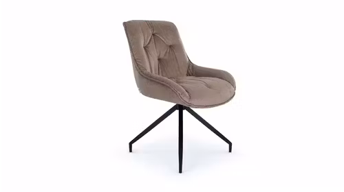 Scaun Rotativ Alea Velvet Bej