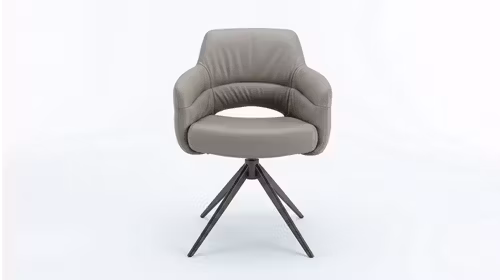 Scaun rotativ Jose Piele Grey