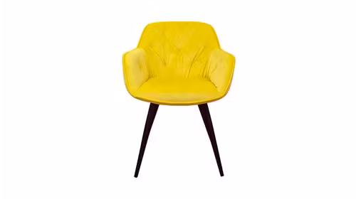 Scaun Salome catifea Berlin Yellow