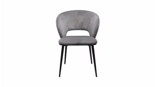 Scaun Savvy catifea Maris Momo Grey