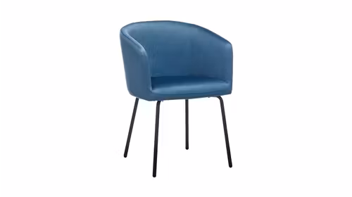 Scaun Will textil Davis Monolith Blue