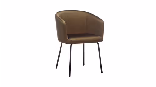 Scaun Will textil Davis Monolith Maro-Kaki